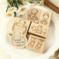 NEW! Miao Fu Shop - Baking Diary - Little Bear's Kitchen | 9pcs Stamp Set | Rubber Stamps