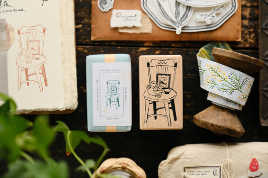 OURS - On The Chair | Rubber Stamps