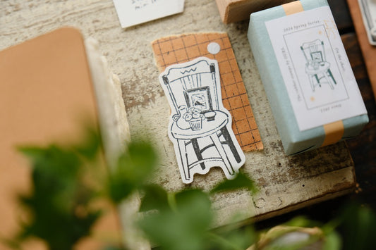 OURS - On The Chair | Rubber Stamps