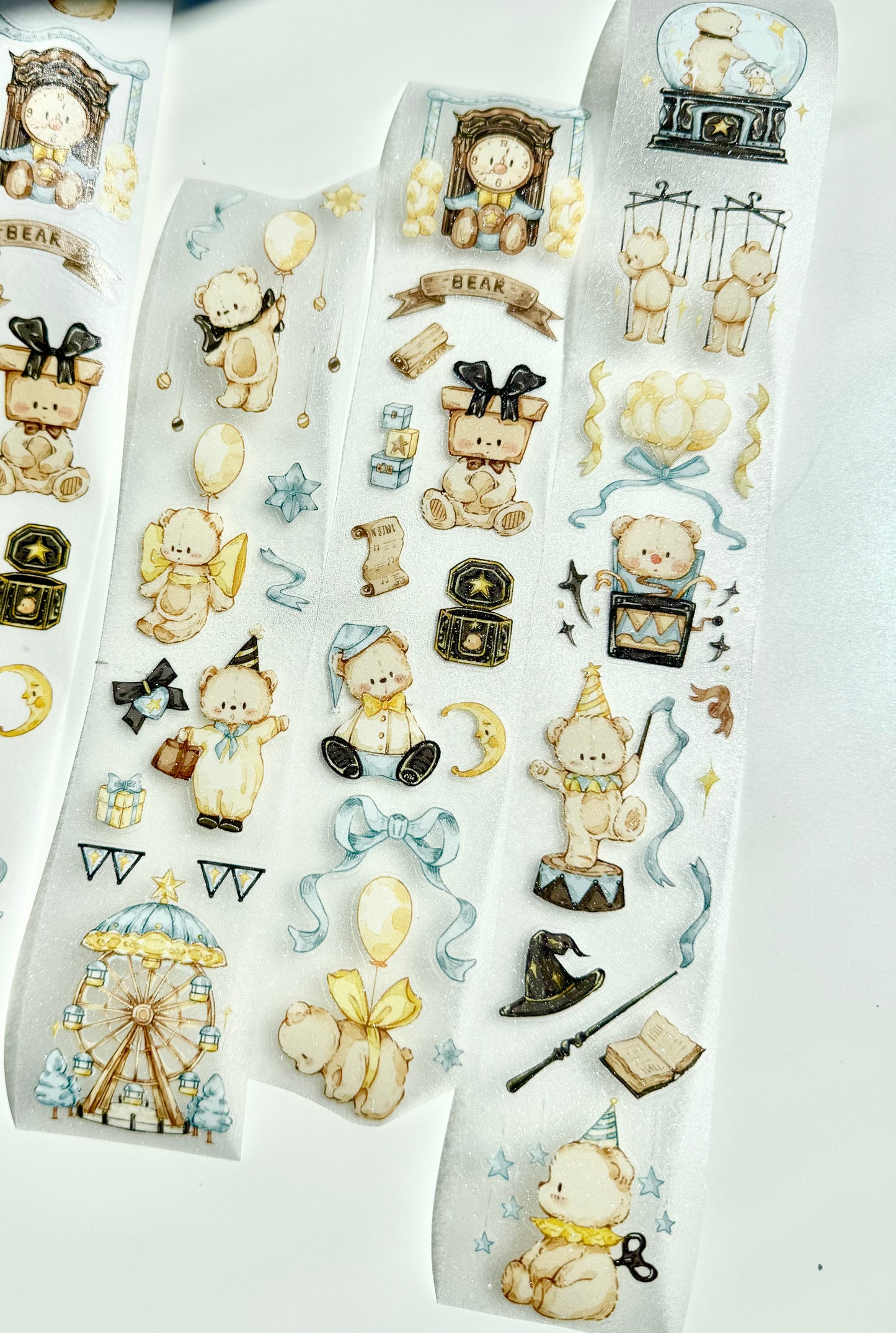 NEW! Miao Fu Studio - Starlight Playground | Kiss-cut | 4.5cm Tape | Release Paper | 5M