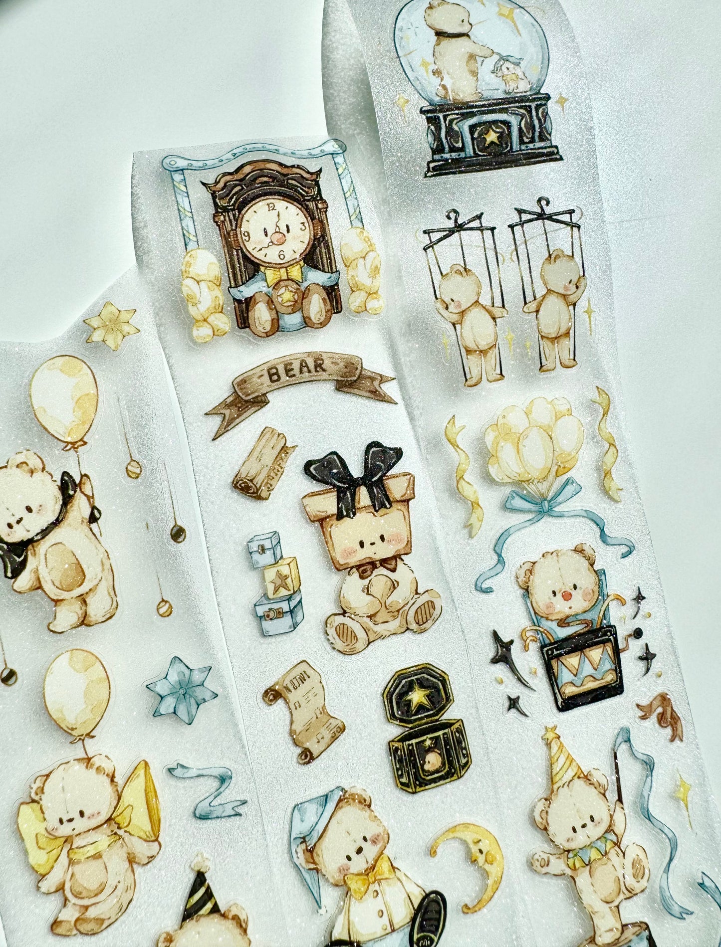 NEW! Miao Fu Studio - Starlight Playground | Kiss-cut | 4.5cm Tape | Release Paper | 5M