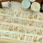 NEW! Miao Fu Studio - Cottage Baking Diary | Kiss-cut | 4.5cm Tape | Release Paper | 5.25M