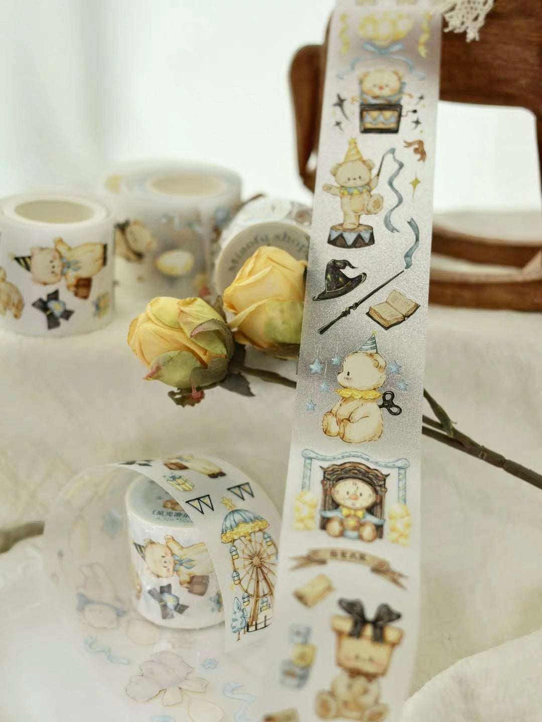NEW! Miao Fu Studio - Starlight Playground | Kiss-cut | 4.5cm Tape | Release Paper | 5M