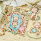 NEW! Miao Fu Studio - Baking Bear | 8pcs Card | Ephemera Paper