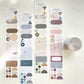NEW! Pion - Sticky Note | 4.5cm Paper Tape |  Die Cut | Release Paper | 5M