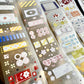 Walnut & Rita - Colorful | Kiss-cut | 5cm Matte PET Tape | Release Paper | 5M