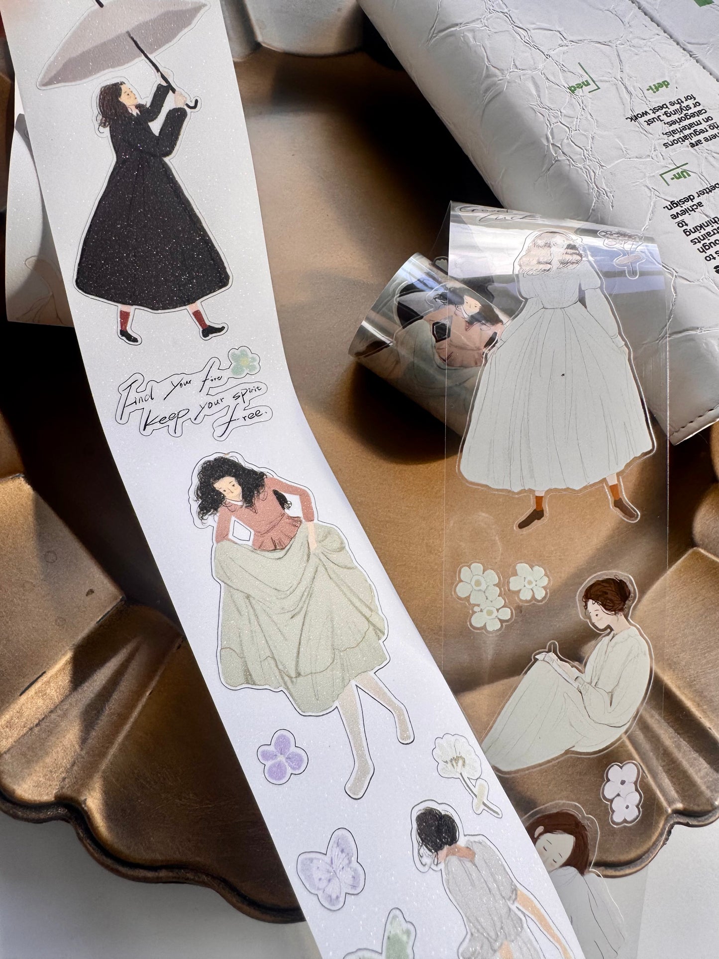 Lu Yu Studio -Little Break | Kiss-cut | 5cm Tape | Release Paper | 5M