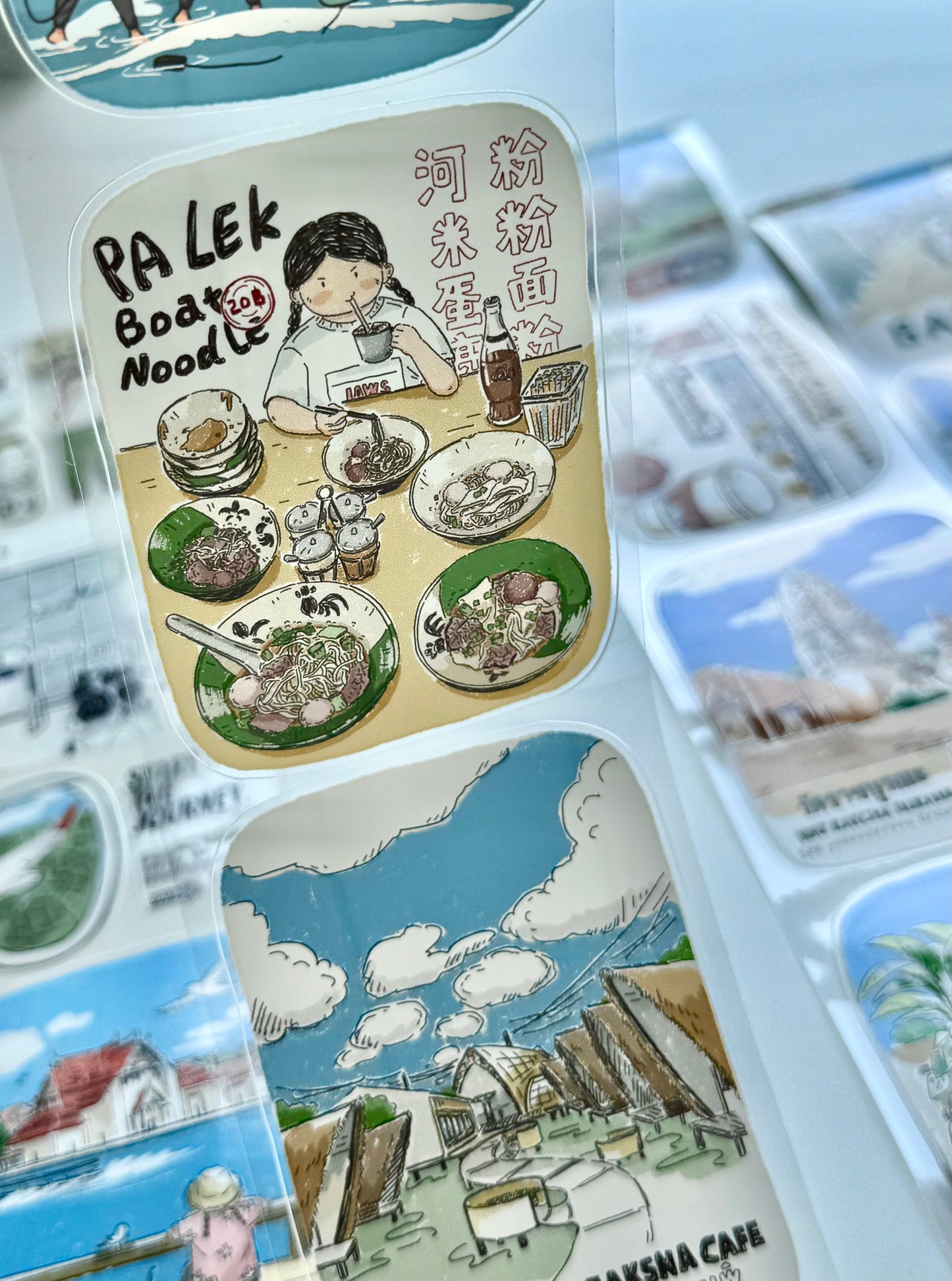 NEW! The Bagel - Journey To Thailand | Kiss-cut | 6cm Tape | Release Paper | 5M