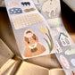 Lu Yu Studio - Countryside | Kiss-cut | 5cm Glitter PET Tape | Release Paper | 5M