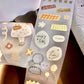 Lu Yu Studio - Countryside | Kiss-cut | 5cm Glitter PET Tape | Release Paper | 5M