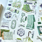 NEW! The Bagel - Matcha & Taro | Kiss-cut | 7cm Tape | Release Paper | 5M