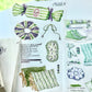 NEW! The Bagel - Matcha & Taro | Kiss-cut | 7cm Tape | Release Paper | 5M