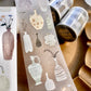 Lu Yu Studio - Little Vases | Kiss-cut | 6cm Tape | Release Paper | 5M