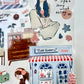NEW! The Bagel - Sea Salt  Caramel | Kiss-cut | 7cm Tape | Release Paper | 5M