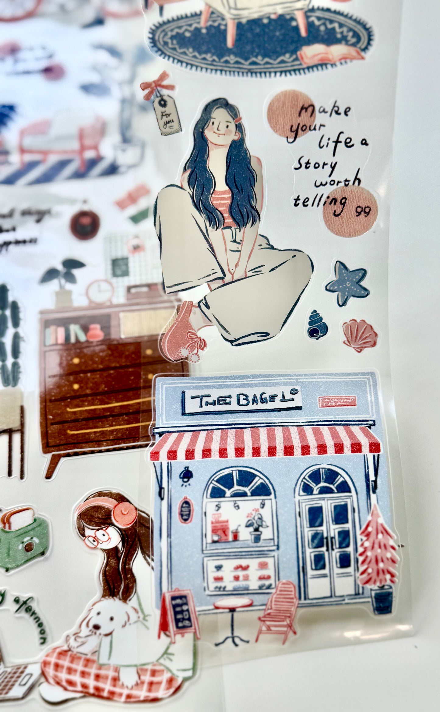NEW! The Bagel - Sea Salt  Caramel | Kiss-cut | 7cm Tape | Release Paper | 5M