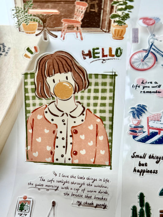 NEW! The Bagel - Sea Salt  Caramel | Kiss-cut | 7cm Tape | Release Paper | 5M
