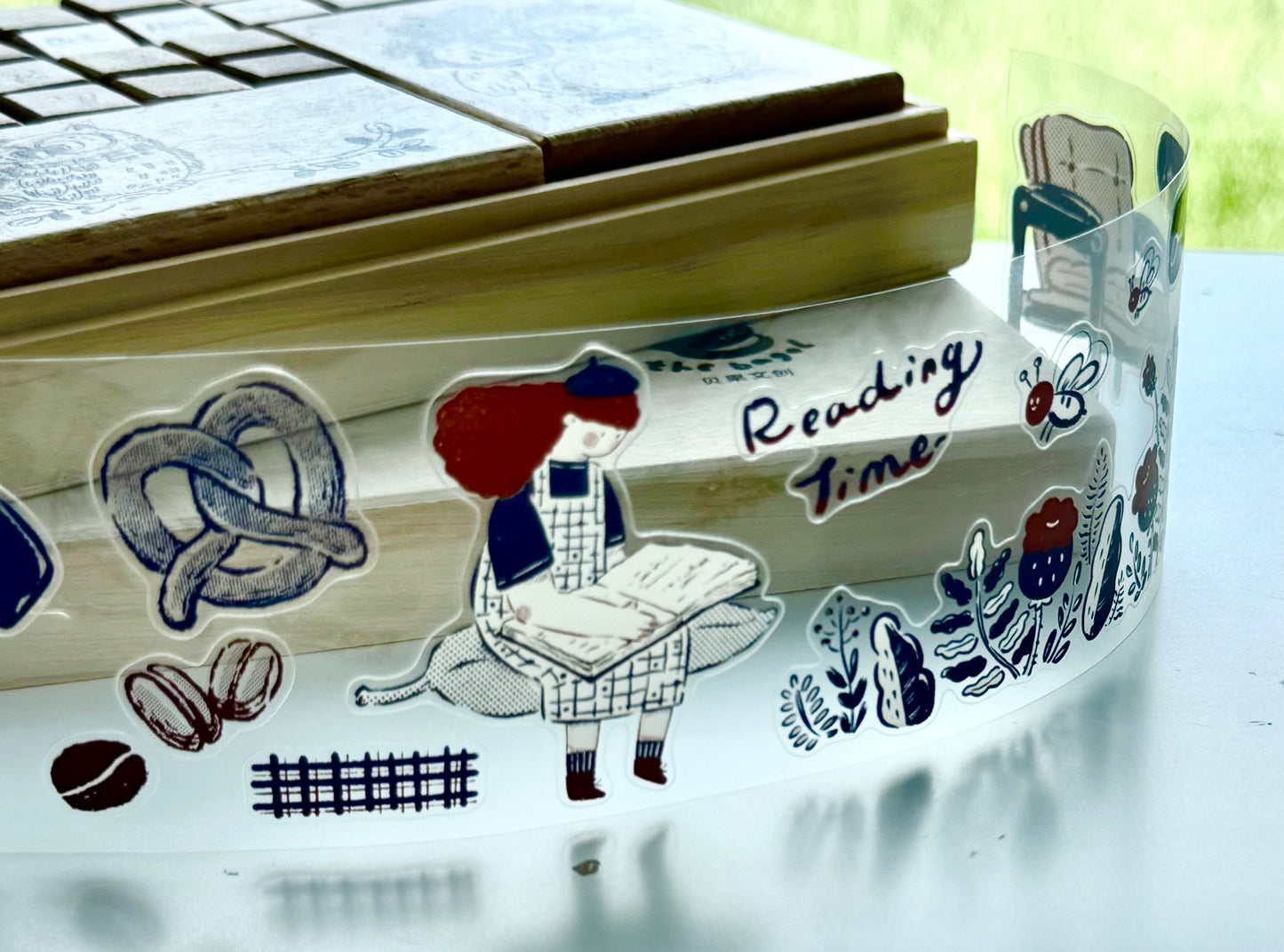 NEW! The Bagel - Spring Prelude | Kiss-cut | 5cm Tape | Release Paper | 5M
