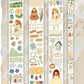 Lu Yu Studio - Countryside | Kiss-cut | 5cm Glitter PET Tape | Release Paper | 5M
