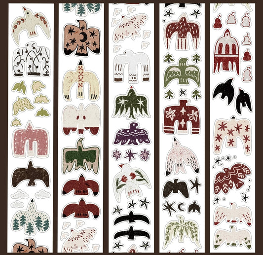 ( ARRIVED! ) 37 Degree -  | Kiss-cut | 5cm Glitter PET Tape | Release Paper | 5M