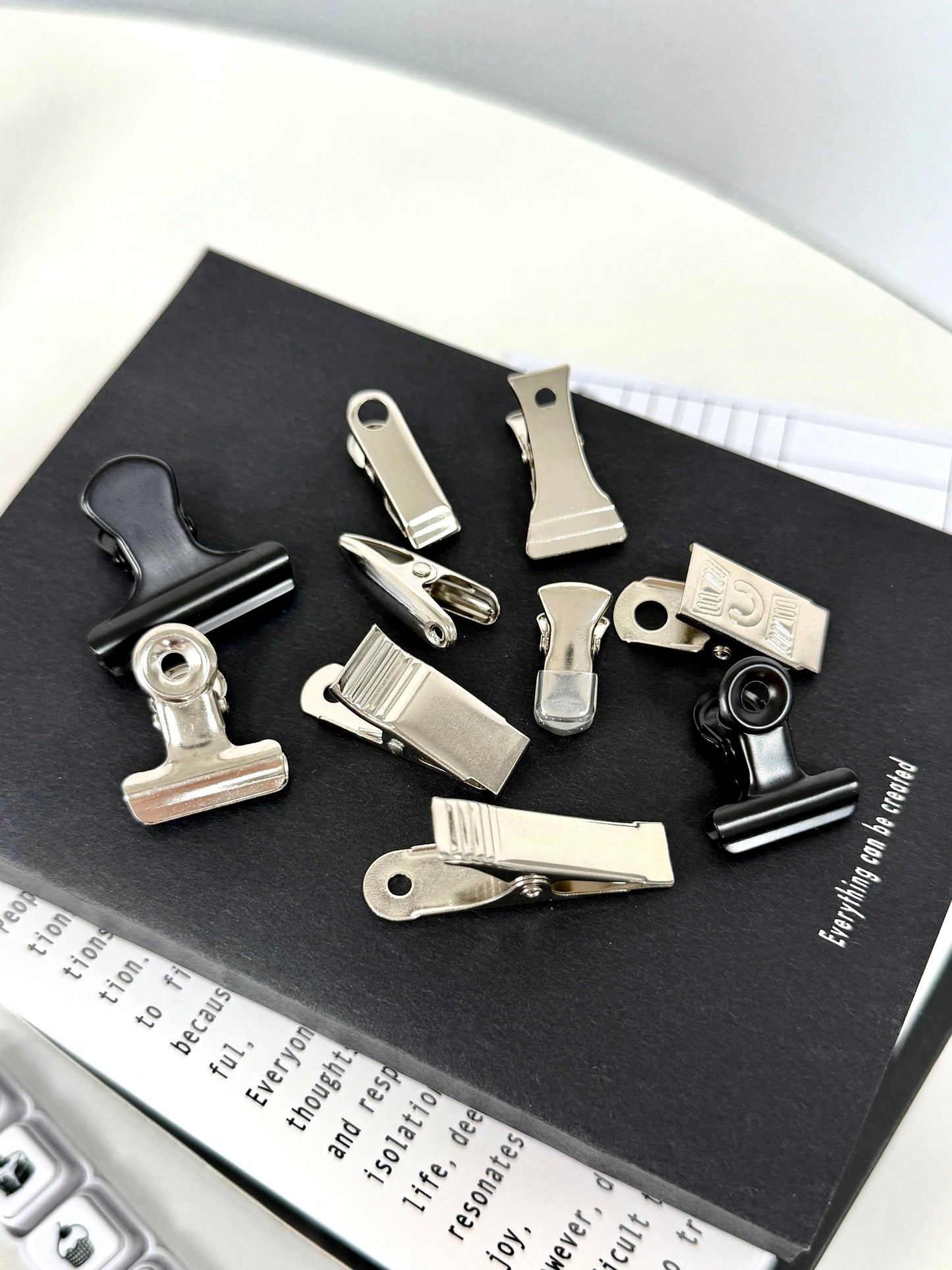 NEW! Can Studio | 10pcs Metal Planner Clips | Bookmark | Notebook Decoration | Journaling Accessories