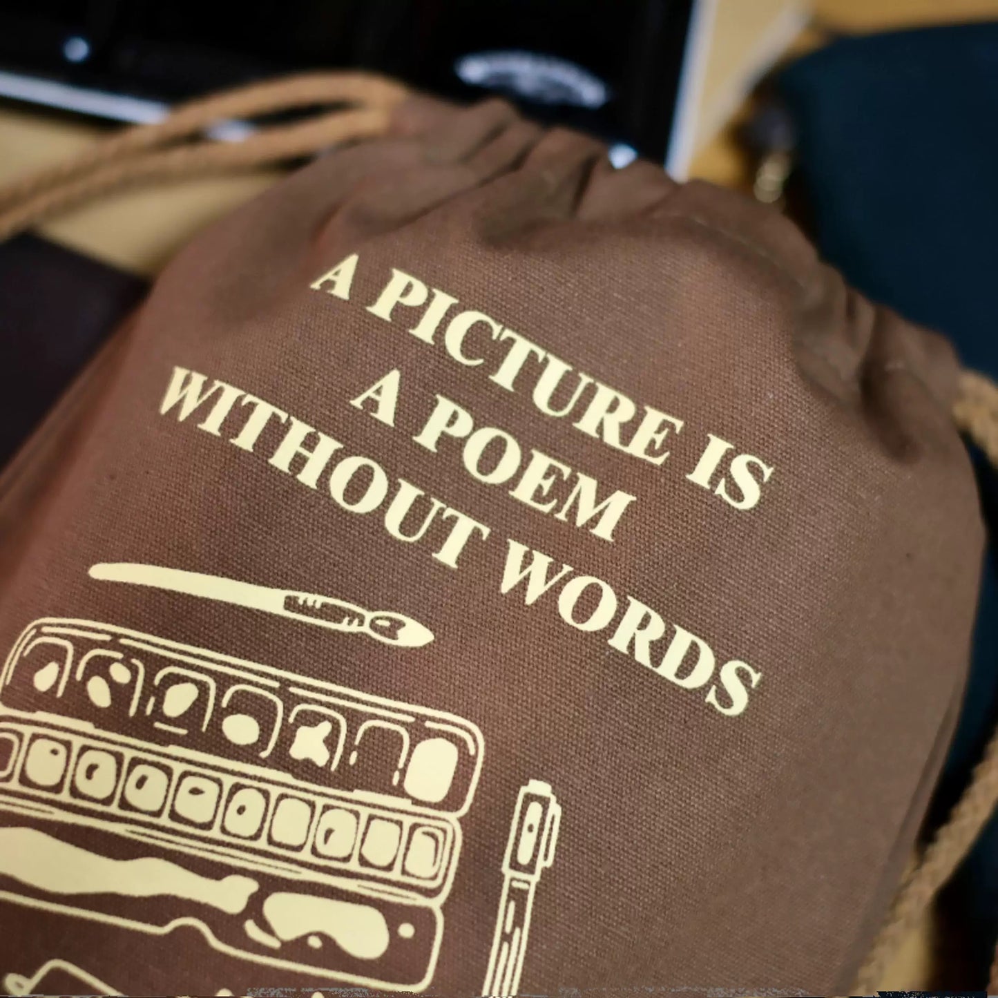 Cube Fish - Painting| TN | Notebook | Planner Fabric Bag | Journaling Accessories