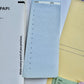 NEW! ESH -  Life in Progress | 50pcs Memo Pad | Ephemera Paper