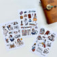 Tatami - Travel With Stationery | Kiss Cut 3 Sheets Sticker