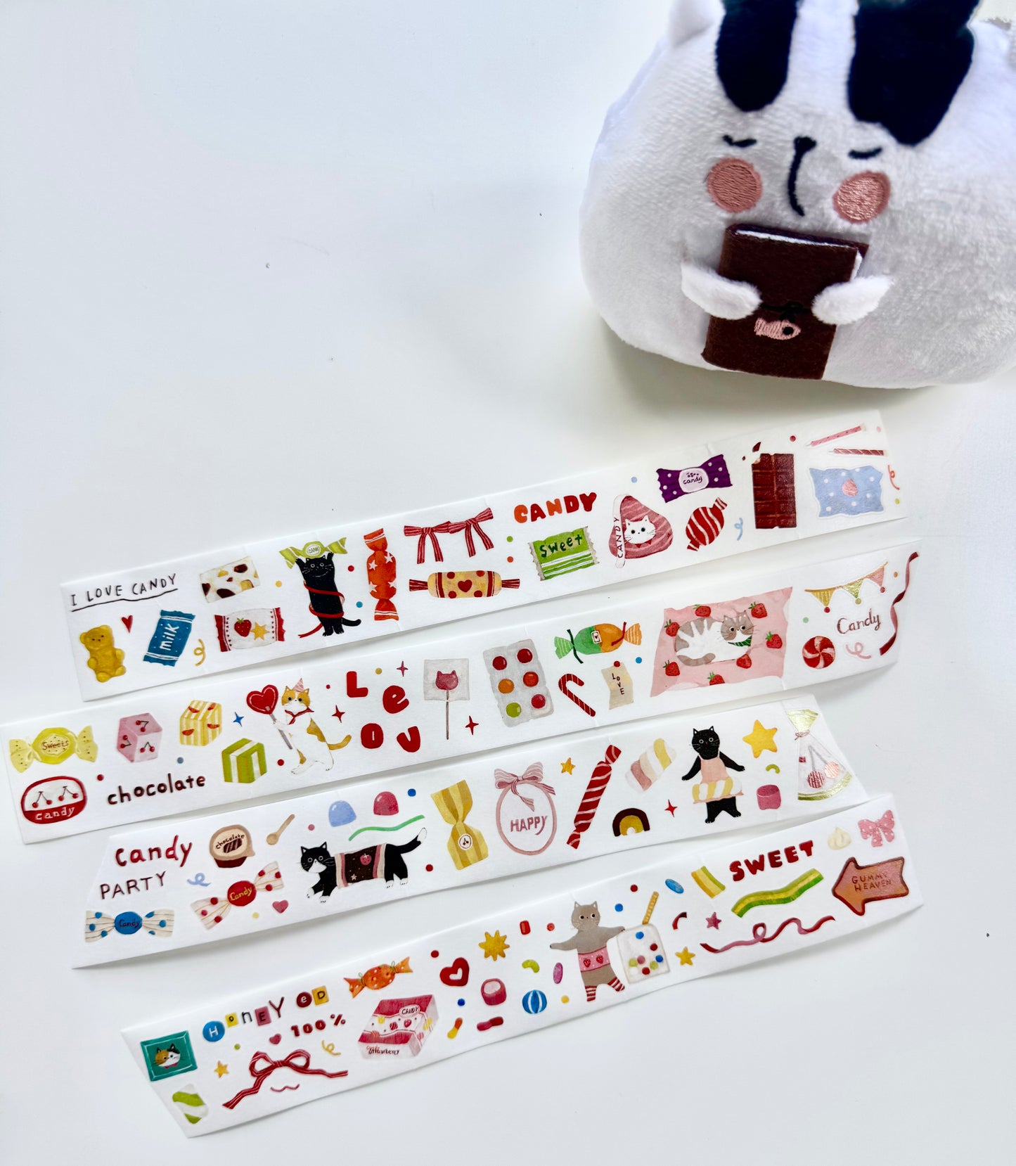 NEW! Lacreme X Cookie - Candy Jar | Kiss-cut | 3.5cm Washi Paper | Release Paper | 5M