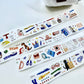 NEW! Lacreme X Cookie - Little Stationery Corner | Kiss-cut | 3.5cm Washi Paper | Release Paper | 5M