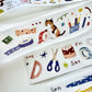 NEW! Lacreme X Cookie - Little Stationery Corner | Kiss-cut | 3.5cm Washi Paper | Release Paper | 5M