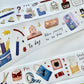 NEW! Lacreme X Cookie - Little Stationery Corner | Kiss-cut | 3.5cm Washi Paper | Release Paper | 5M