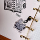 NEW! Cube Fish - Mini Charm | Acrylic | Journaling Accessories