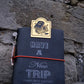 NEW VERSION! Cube Fish - Travel's Notebook | Brass | Notebook/ TN/ Planner Clip | Bookmark
