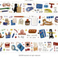 NEW! Lacreme X Cookie - Little Stationery Corner | Kiss-cut | 3.5cm Washi Paper | Release Paper | 5M