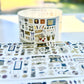 NEW! Wines - Latte Time | Kiss-cut | 6cm Glitter Tape | Release Paper | 5.25M