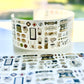 NEW! Wines - Latte Time | Kiss-cut | 6cm Glitter Tape | Release Paper | 5.25M