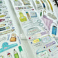 NEW! D.F Studio - Daily Tools | Kiss-cut | 6cm Tape | Release Paper | 5.1M
