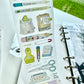 NEW! D.F Studio - Daily Tools | Kiss-cut | 6cm Tape | Release Paper | 5.1M