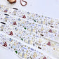 NEW! Wines - Goodnight Little Bear | Kiss-cut | 5cm Glitter Tape | Release Paper | 5M
