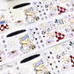 NEW! Wines - Goodnight Little Bear | Kiss-cut | 5cm Glitter Tape | Release Paper | 5M
