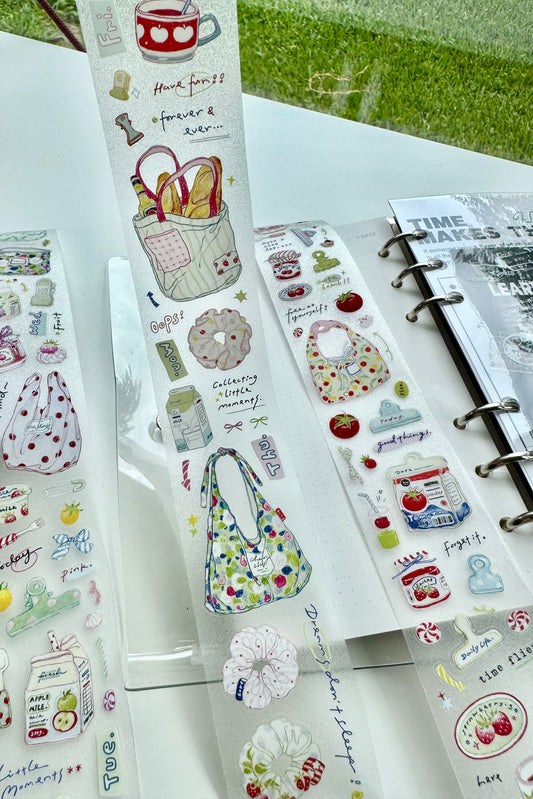 NEW! D.F Studio - Daily Life | Kiss-cut | 4cm Tape | Release Paper | 5M