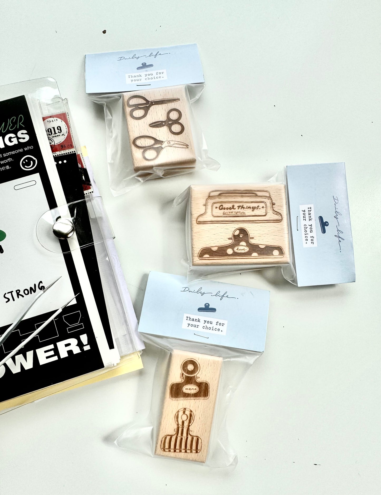 NEW! D.F Studio - Daily Tools | Rubber Stamps
