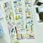 NEW! D.F Studio - Daily Tools | Kiss-cut | 6cm Tape | Release Paper | 5.1M