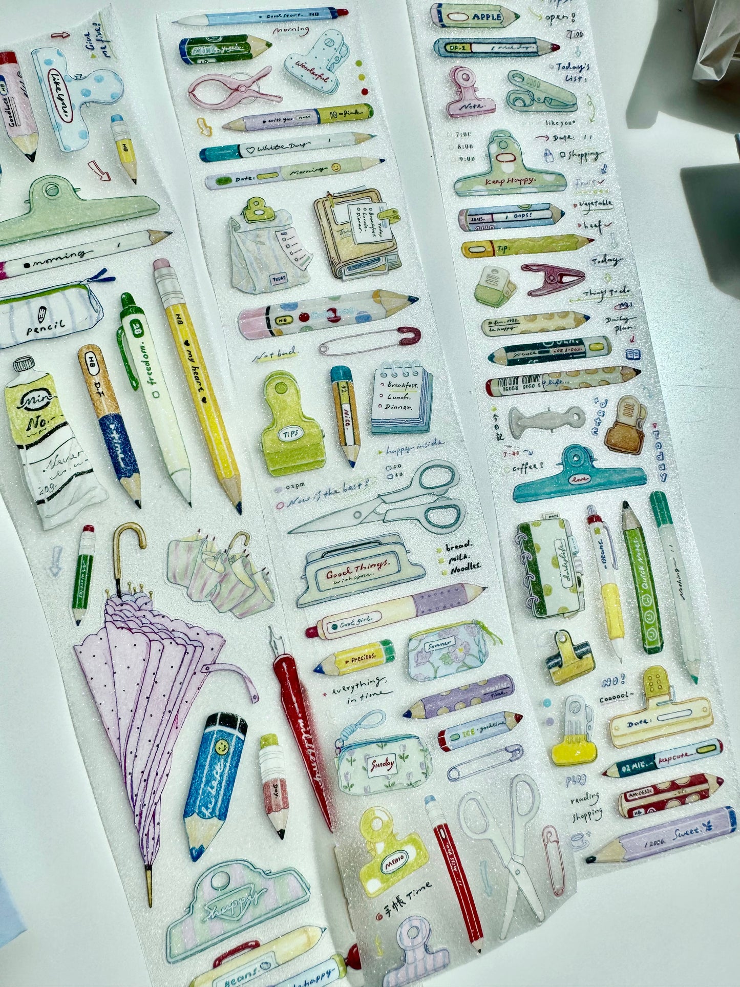 NEW! D.F Studio - Daily Tools | Kiss-cut | 6cm Tape | Release Paper | 5.1M