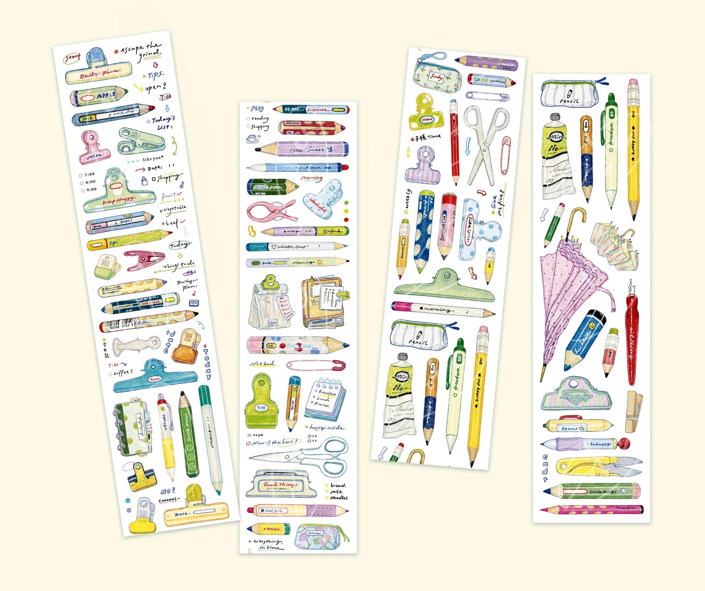 NEW! D.F Studio - Daily Tools | Kiss-cut | 6cm Tape | Release Paper | 5.1M
