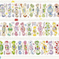 NEW! D.F Studio - Candy | Kiss-cut | 5cm Washi Tape | Release Paper | 5.28M