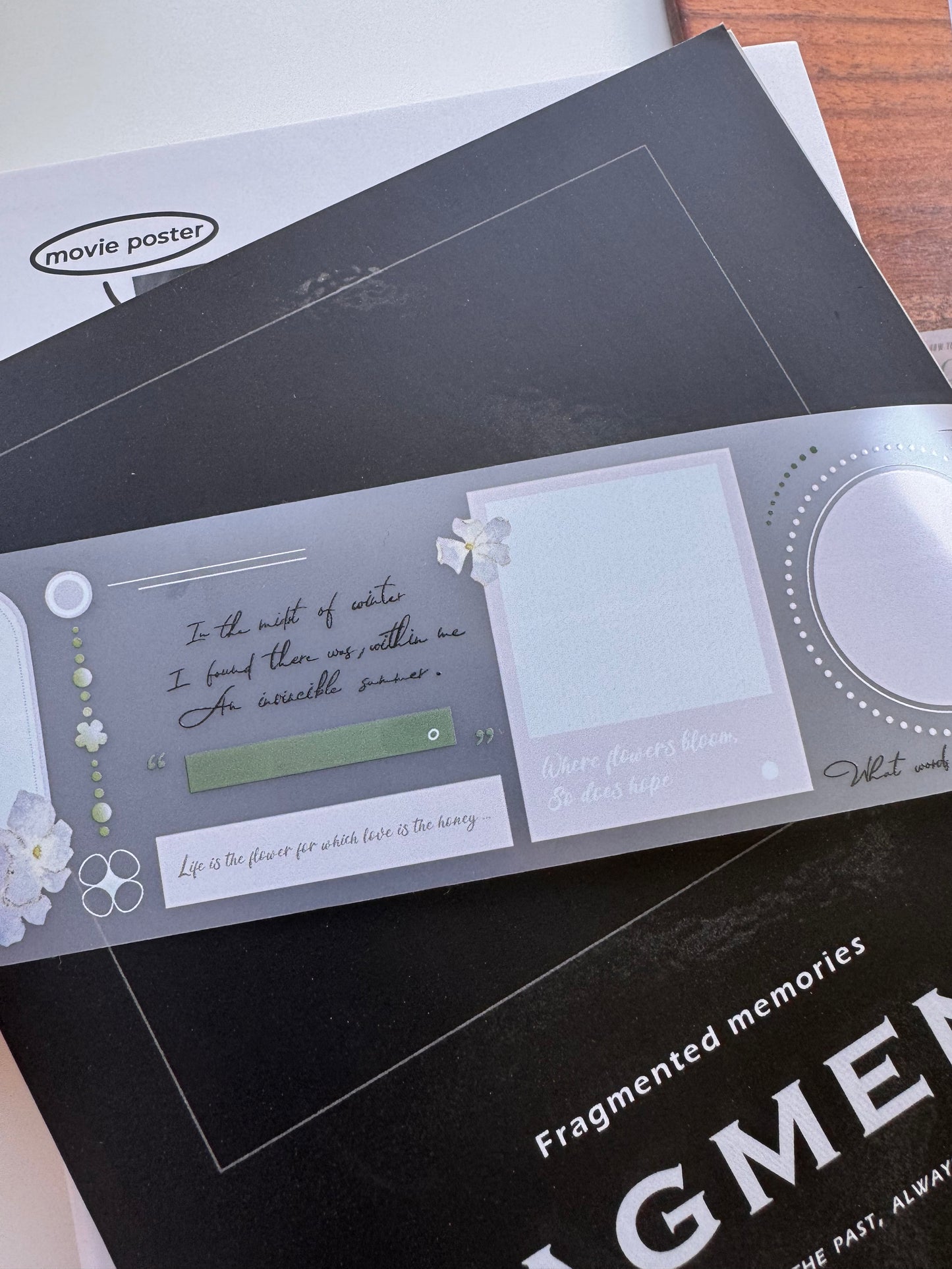 Freckles Tea Vol.4 - Summer Memory | 5cm Tape |  Release Paper | 10M