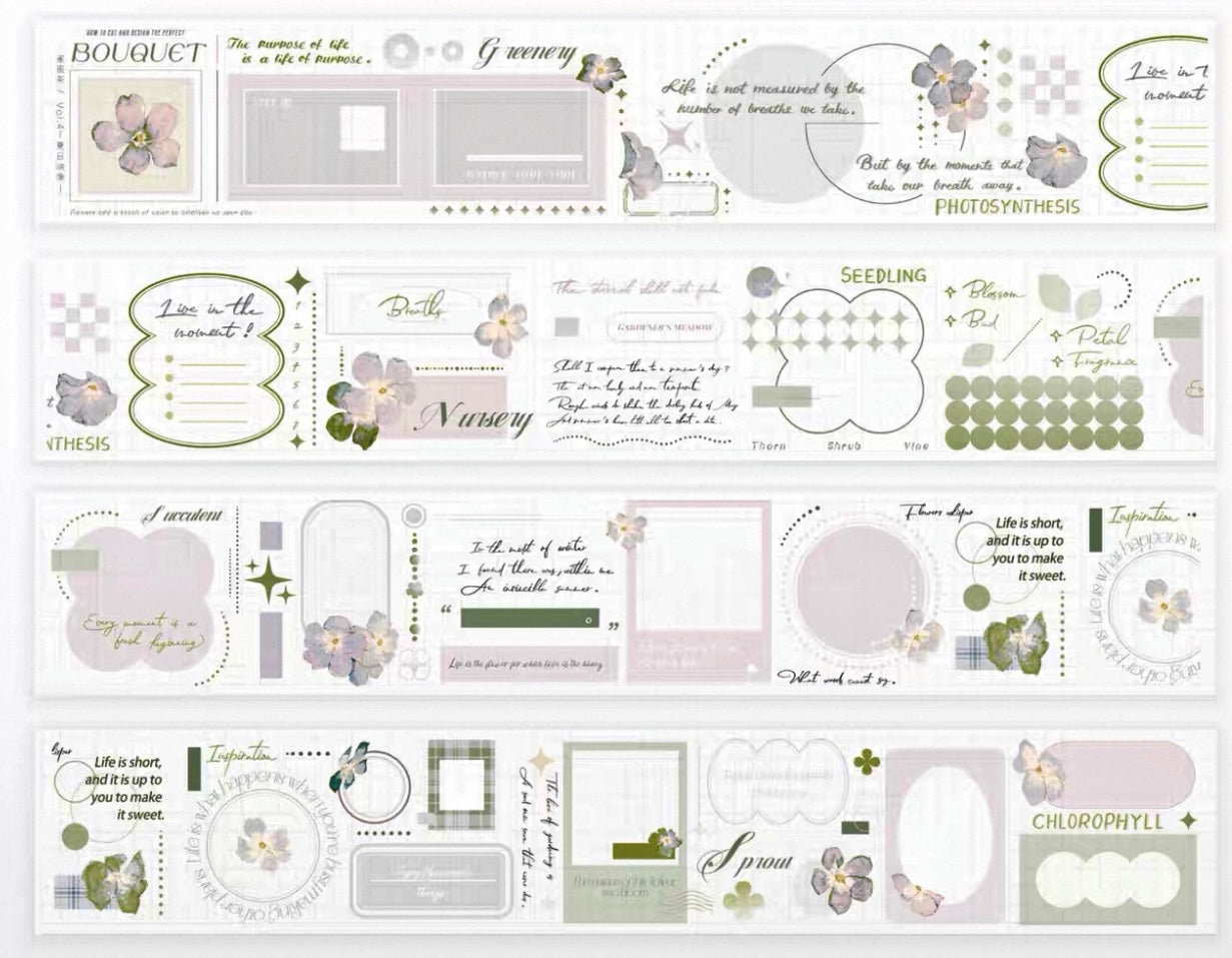 Freckles Tea Vol.4 - Summer Memory | 5cm Tape |  Release Paper | 10M