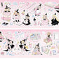 Neinei - The Little Witch - Stationery | Kiss-cut | 7cm Glitter PET Tape | Release Paper | 5M