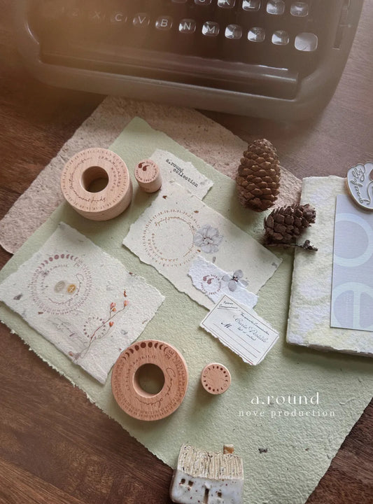 Nove -a. round| Rubber Stamps